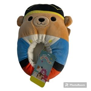 Squishmallow Baron Christmas Nutcracker Bear Slippers Kids Size 13-1!
